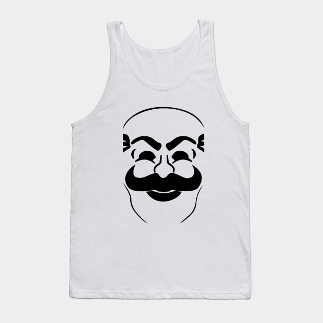 FSociety Mr Robot Tank Top by Yellowkoong